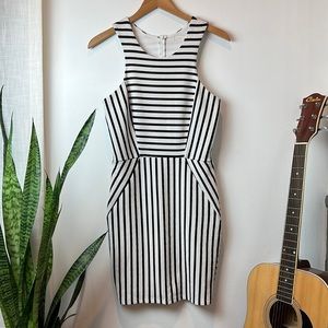 Black and white dress